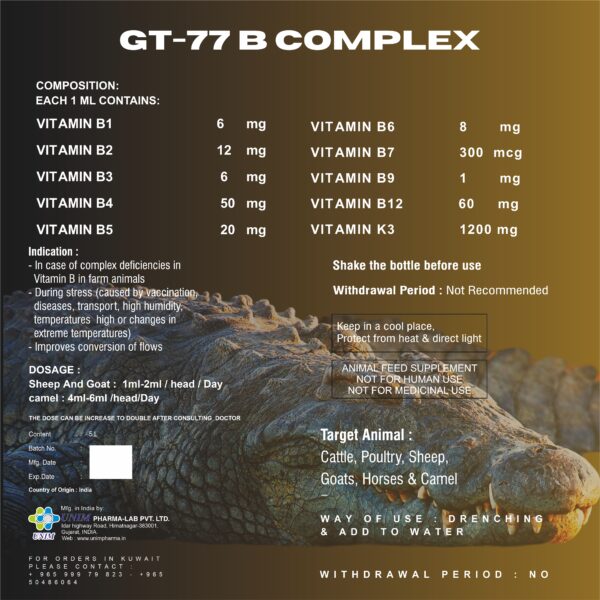 GT-77 B-Complex - Image 4